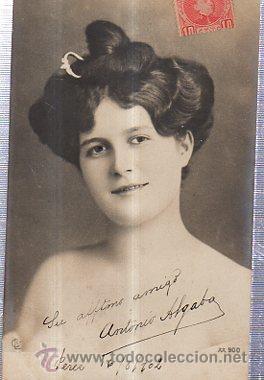 Postais: TARJETA POSTAL RETRATO MUJER A&Ntilde;OS 20, XX 900
