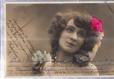 Postais: TARJETA POSTAL RETRATO MUJER PRINCIPIOS SIGLO XX, ALICE LEFEVRE, SERIE 621, TH 32