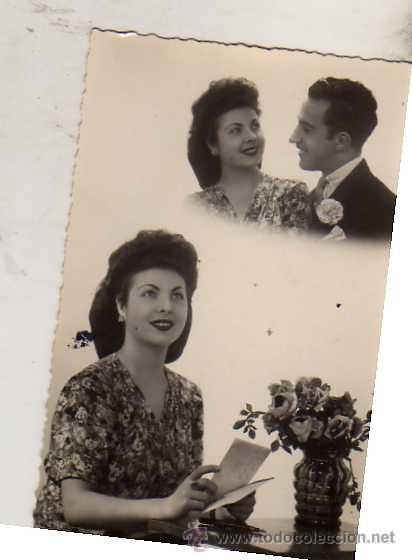 Postais: POSTAL GALANTES Y MUJERES A&Ntilde;O 1947 ESCRITA SIN CIRCULAR POSTAL FOTOGR&Aacute;FICA