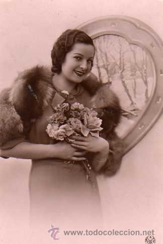Postais: POSTAL GALANTES Y MUJERES ESCRITA SIN CIRCULAR A&Ntilde;O 1936 MOYER N&ordm; 3569