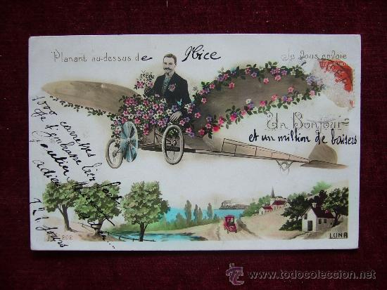 Postkarten: Postal Rom&aacute;ntica Galantes. A&ntilde;o 1910. 202. Luna.
