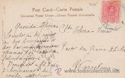 Postales: Postal romantica, circulada ver dorso - Foto 2
