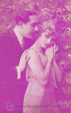 Postales: Postal romantica, escrita en 1928 - Foto 1