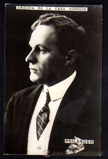 Cartoline: Antigua postal. Artista de la Casa Nordisk. Psilander. Circulada 1913