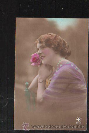 Postais: TARJETA POSTAL DE MUJER. 2015
