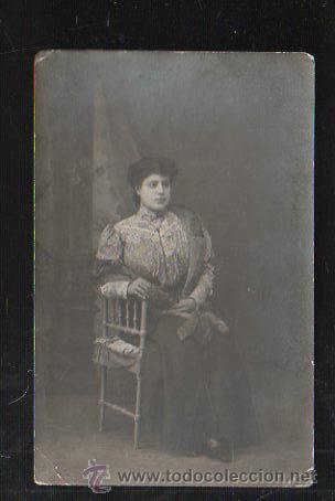 Postais: TARJETA POSTAL DE MUJER.