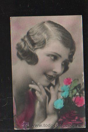 Postais: TARJETA POSTAL DE MUJER. PD 988.