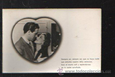 Postais: TARJETA POSTAL DE MUJER. ROMANTICA. SERIE LIRA. N&ordm; 36