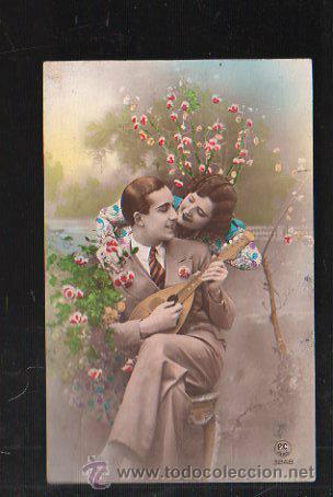 Postais: TARJETA POSTAL DE MUJER. ROMANTICA. PC PARIS. 3248