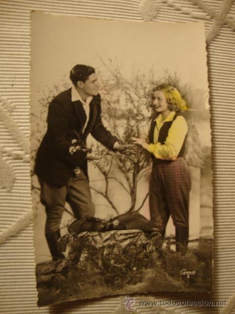 TARJETA POSTAL ORIGINAL , CA.1940/50