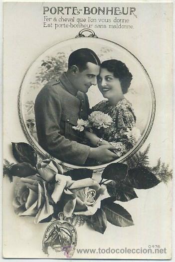 Postais: POSTAL DE PAREJAS. PORTE-BONHEUR   P-PAREJAS-033