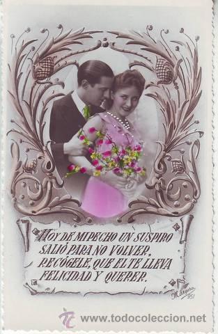 Cartoline: PAREJA ROMANTICA.