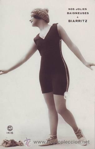 Postales: NOS JOLIES BAIGNEUSES A BIARRITZ. - Foto 1