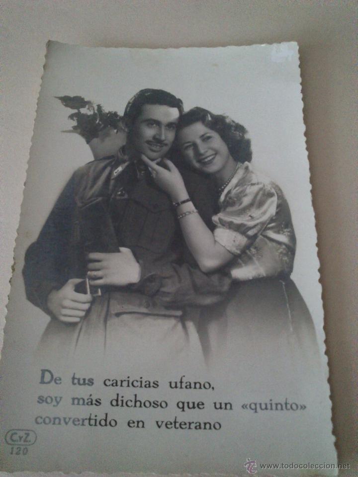 Postais: Antigua Postal Antigua Fotogr&aacute;fica Galantes Y Mujeres , Escrita Y No Circulada. C.Y Z. A&ntilde;os 40.