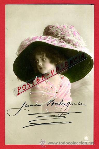 Cartoline: POSTAL AUTOGRAFO , JUAN BALAGUER , ACTOR , ORIGINAL , P80642