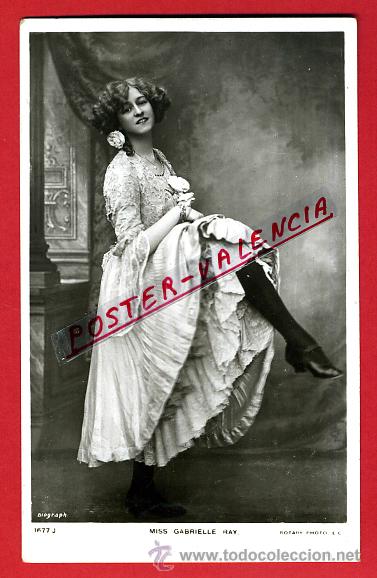 Postales: POSTAL, ARTISTA, CUPLETISTA , ORIGINAL, ANTIGUA, MISS GABRIELLE RAY, P80670