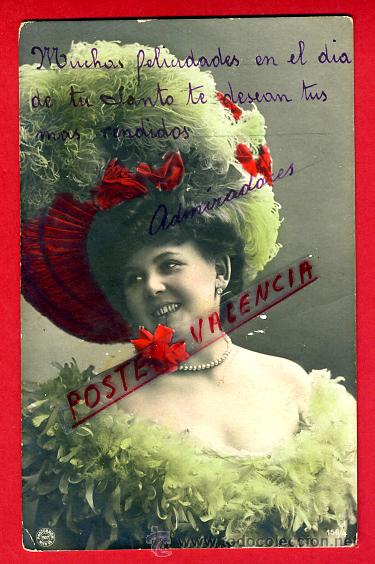 Cartoline: POSTAL, ARTISTA, CUPLETISTA, ORIGINAL, ANTIGUA, P80697