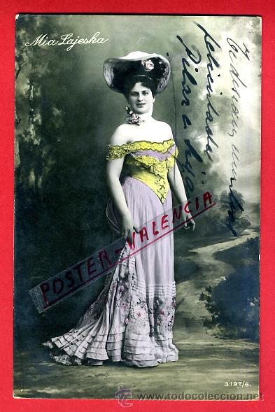 Postales: POSTAL, ARTISTA, CUPLETISTA, ORIGINAL, ANTIGUA, MIA LAJESHA, P80787