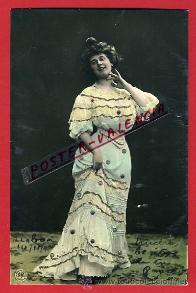 Postkarten: POSTAL, ARTISTA, POSIBLE CUPLETISTA, ORIGINAL, ANTIGUA, P90006