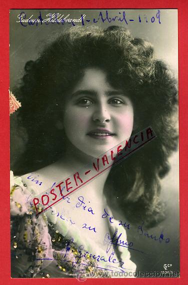 Postkarten: POSTAL, ARTISTA, CUPLETISTA, ORIGINAL, ANTIGUA, GUDRUN HILDEBRANDT, P90057