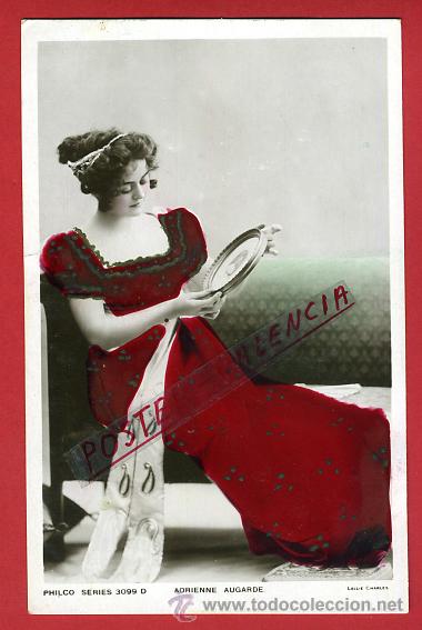 Postcards: POSTAL, ARTISTA, CUPLETISTA, ORIGINAL, ANTIGUA, ADRIENNE AUGARDE, P90059