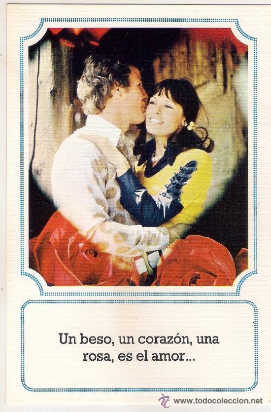 Postales: -52640 POSTAL ROMANTICA ENAMORADOS, N&ordm; 110/2, CON MENSAJE, EDICIONES VIKINGO
