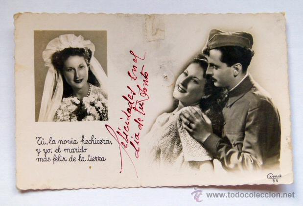 Postales: Postal romantica 1956
