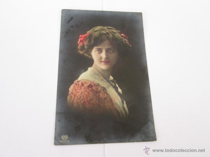 Cartoline: BUSTO MUJER - ESCRITA 1907 - CON SELLO - CIRCULADA
