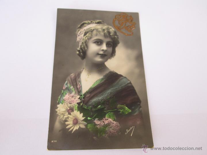 Cartoline: RETRATO DE MUJER - ESCRITA 1912 - SIN SELLO - CIRCULADA
