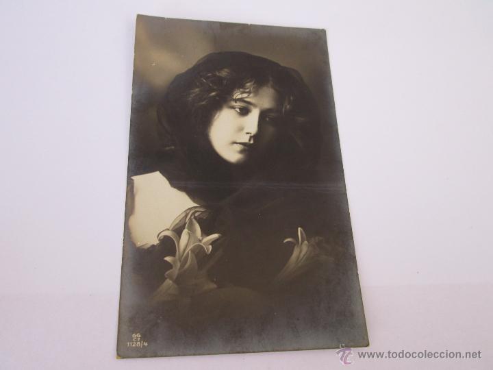 Cartoline: RETRATO DE MUJER - ESCRITA 1911 - CON SELLO - CIRCULADA