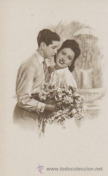 Postales: postal de los a&ntilde;os 50 - Foto 1