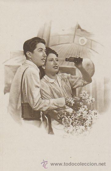 Postales: postal de los a&ntilde;os 50 - Foto 1