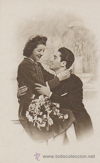Postales: postal de los a&ntilde;os 50 - Foto 1