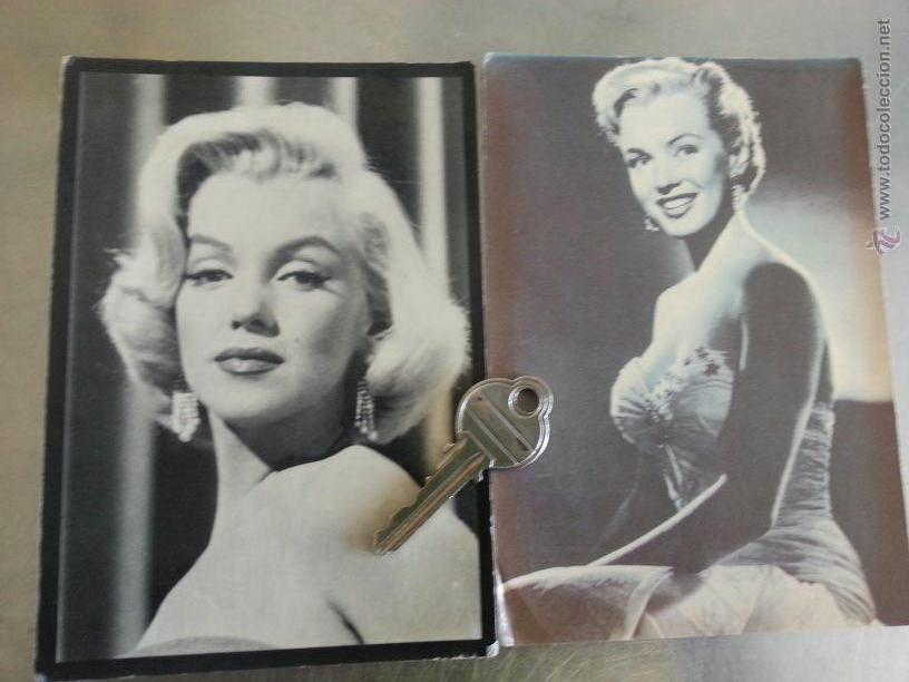 Postales: 2 postales de marilyn monroe. antiguas. - Foto 1