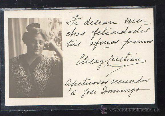 Postais: TARJETA POSTAL DE GALANTES Y MUJERES. SE&Ntilde;ORA CON PEINETA. 3422