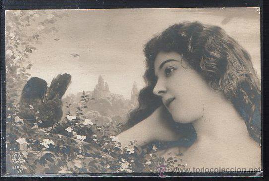 Postais: TARJETA POSTAL DE GALANTES Y MUJERES. 415/6.