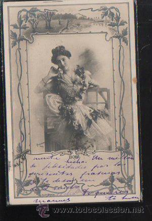 Postais: TARJETA POSTAL DE GALANTES Y MUJERES. BONI.