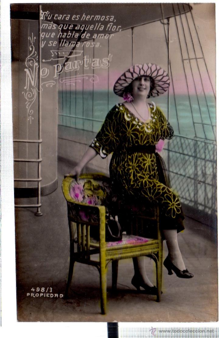 Postais: TARJETA POSTAL DE MUJERES. N&ordm; 498/3