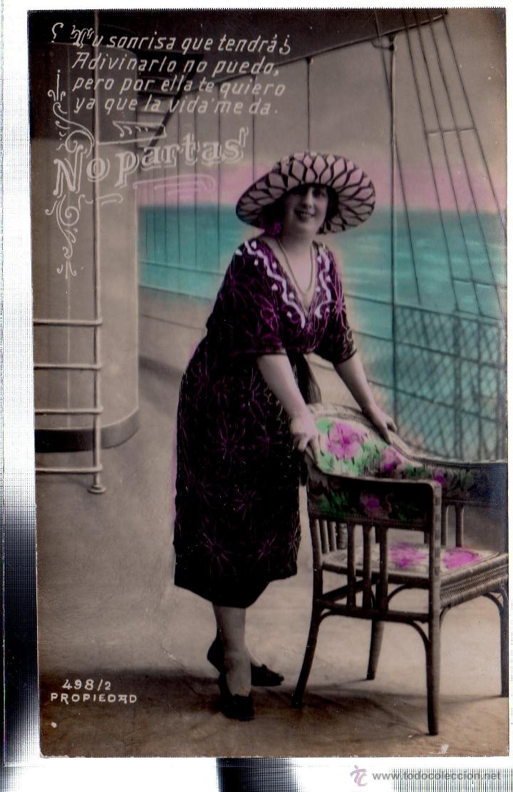 Postais: TARJETA POSTAL DE MUJERES. N&ordm; 498/2