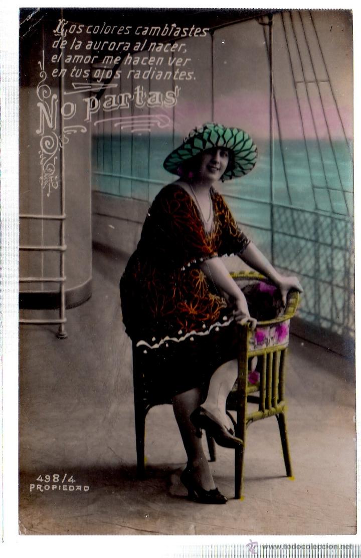 Postais: TARJETA POSTAL DE MUJERES. N&ordm; 498/4