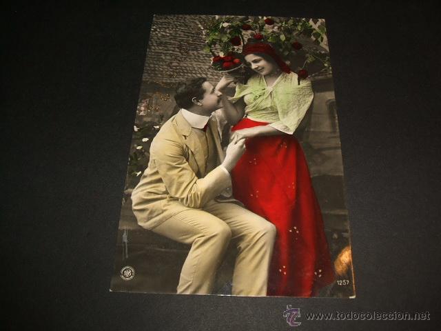 Postales: POSTAL PAREJA ENAMORADA - Foto 1