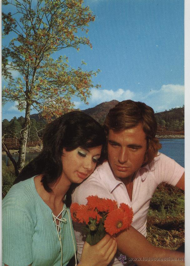 Postales: Postal parejita vintage