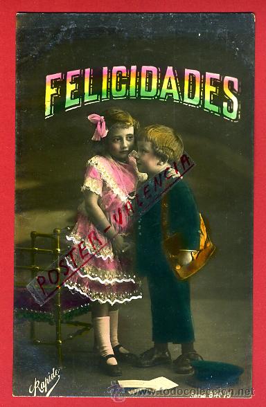 Postais: POSTAL MUJERES Y GALANTES, NI&Ntilde;OS, NI&Ntilde;A Y NI&Ntilde;O, P96671