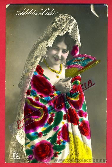 Postkarten: POSTAL MUJERES Y GALANTES, ACTRIZ O CUPLETISTA, ADELITA LULU, P96715