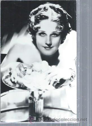 Postais: TARJETA POSTAL FOTOGR&Aacute;FICA, RETRATO DE NORMA SHCARER, BLANCO Y NEGRO