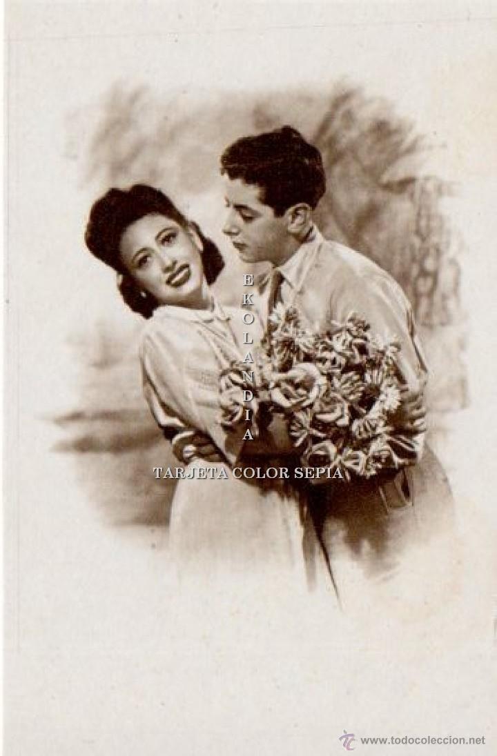 Postais: 24.1 P5A EKL POSTALES ROM&Aacute;NTICAS. PAREJA DE NOVIOS ENAMORADOS EKL VINTAGE. TARJETA NUEVA SIN ESC V3