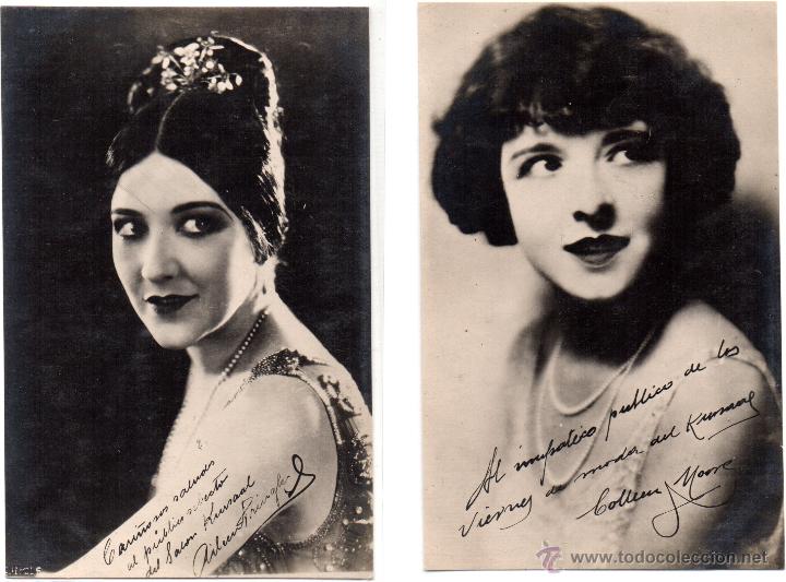 Postales: 4 postales de actrices, buen estado - Foto 1