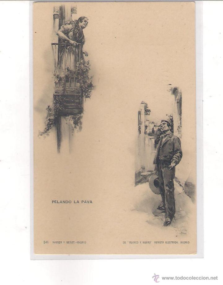 Postales: POSTAL DE REVISTA ILUSTRADA BLANCO Y NEGRO