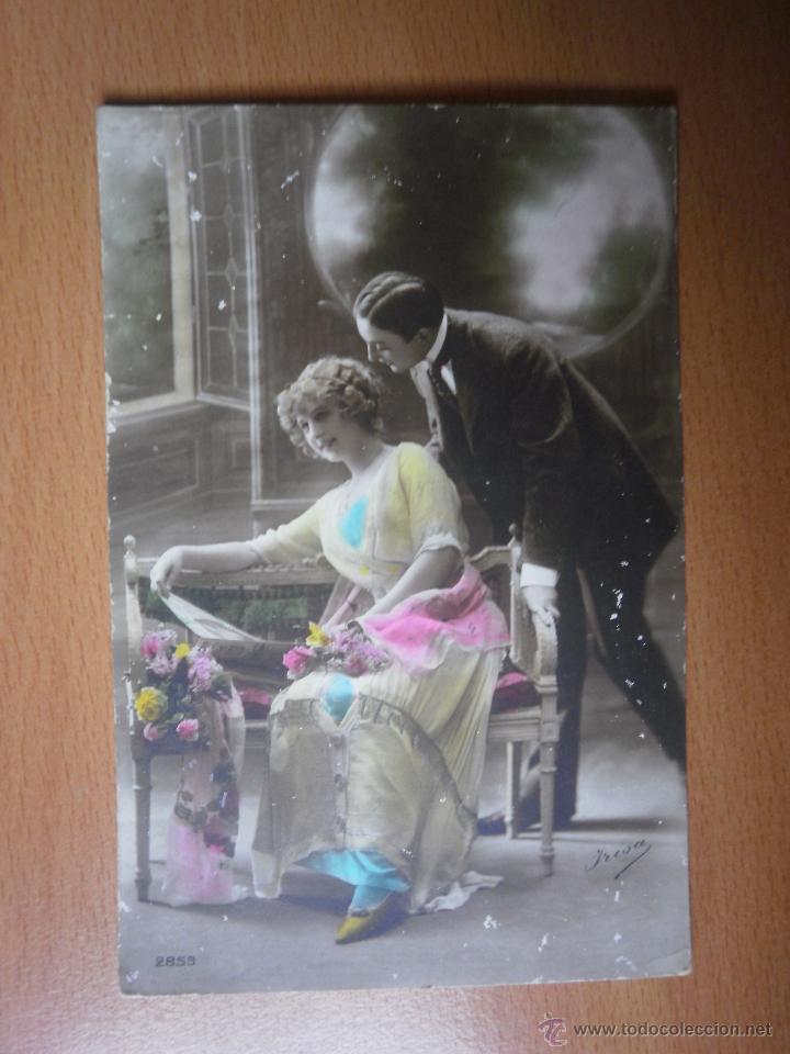Postales: Tarjeta postal rom&aacute;ntica - Foto 1