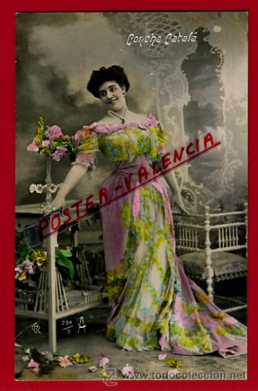 Postkarten: POSTAL ACTRIZ O CUPLETISTA, ORIGINAL, CONCHA CATALA, P98718